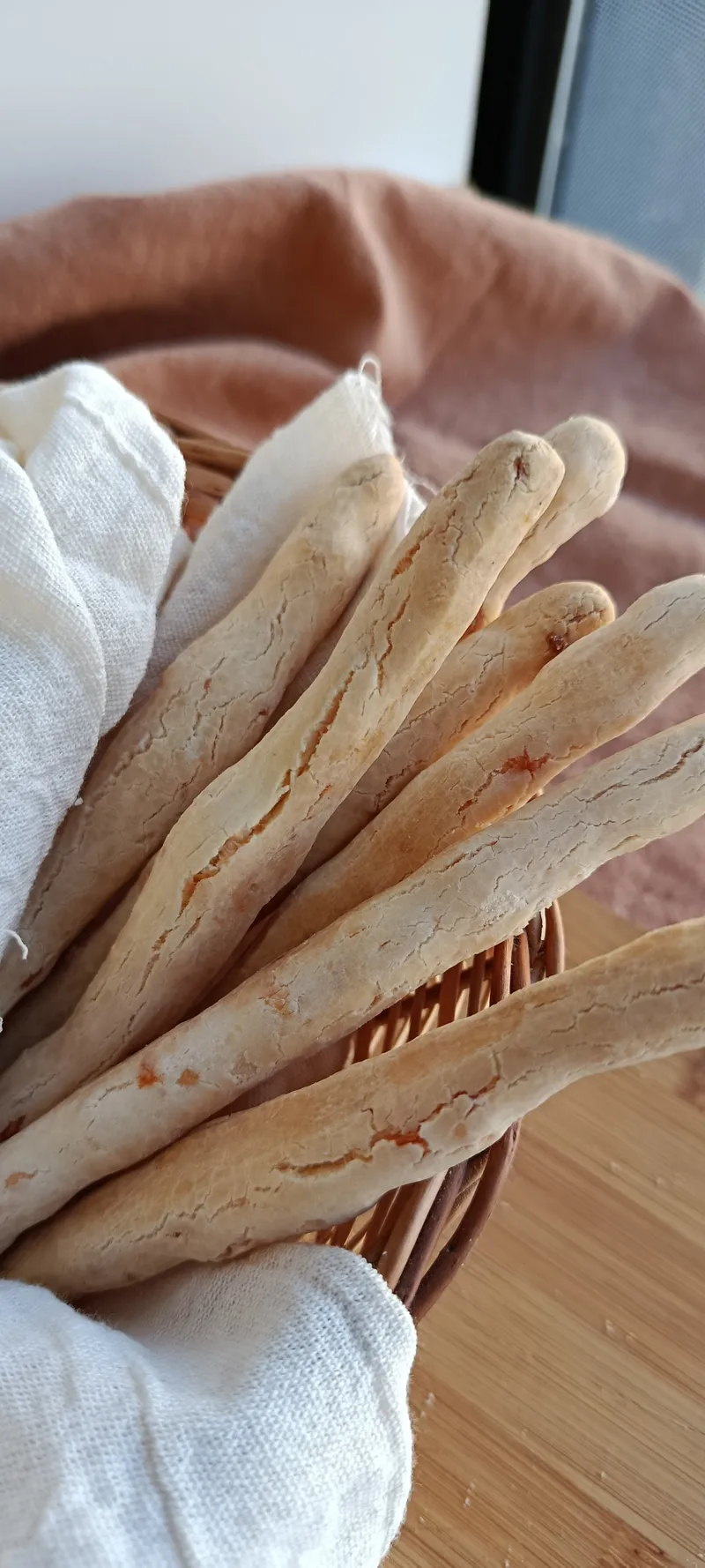 Grisines de queso